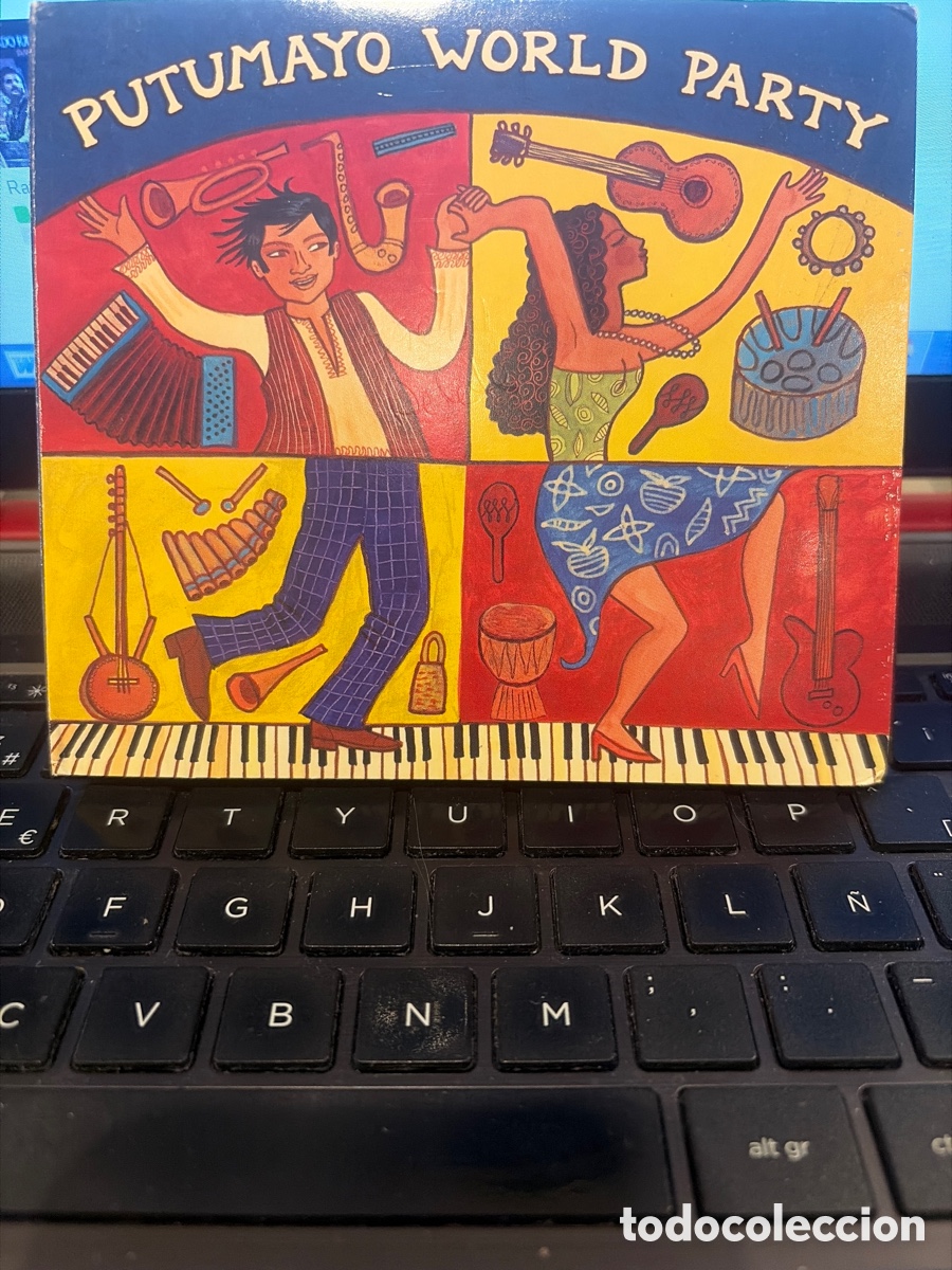 CDs de m&uacute;sica: PUTUMAYO WORLD PARTY - ROY PACI ARETUSKA + LAID BACK + OSIBISA + SARAZINO + BURNING SPEAR CD ALBUM