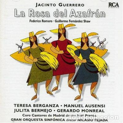 CDs de m&uacute;sica: La Rosa Del Azafr&aacute;n- 0743213303123