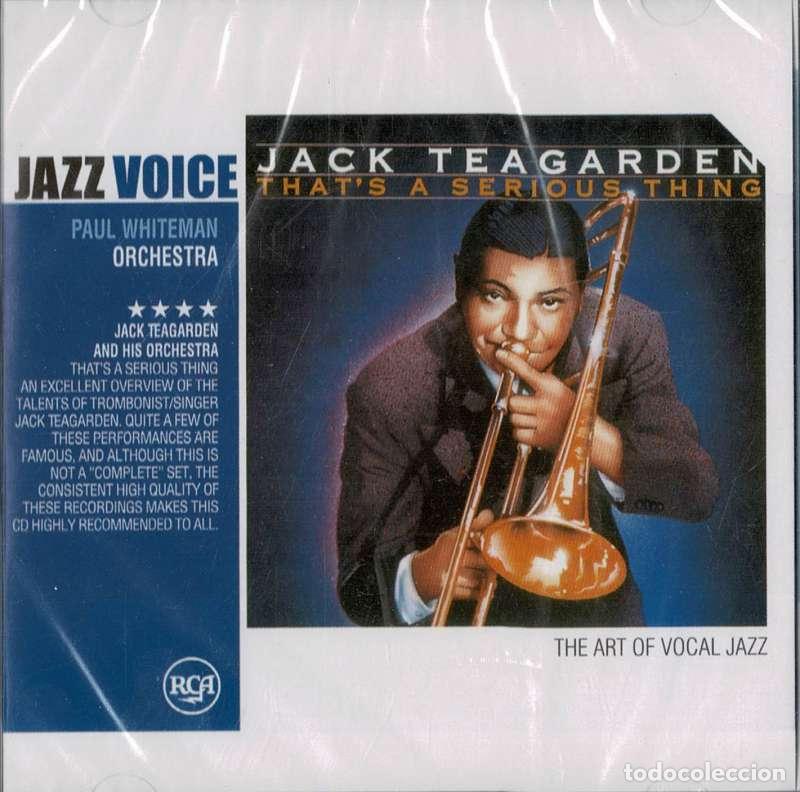 CDs de m&uacute;sica: Jack Teagarden - That's a Serious Thing. Jazz Voice. CD (precintado)