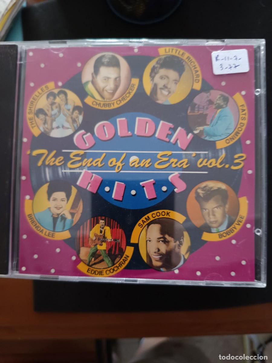 CDs de m&uacute;sica: GOLDEN HITS. THE END OF AN ERA. VOL 3: THE SHIRELLES, CHUBBY CHECKER, LITTLE RICHARD, FATS DOMINO Y