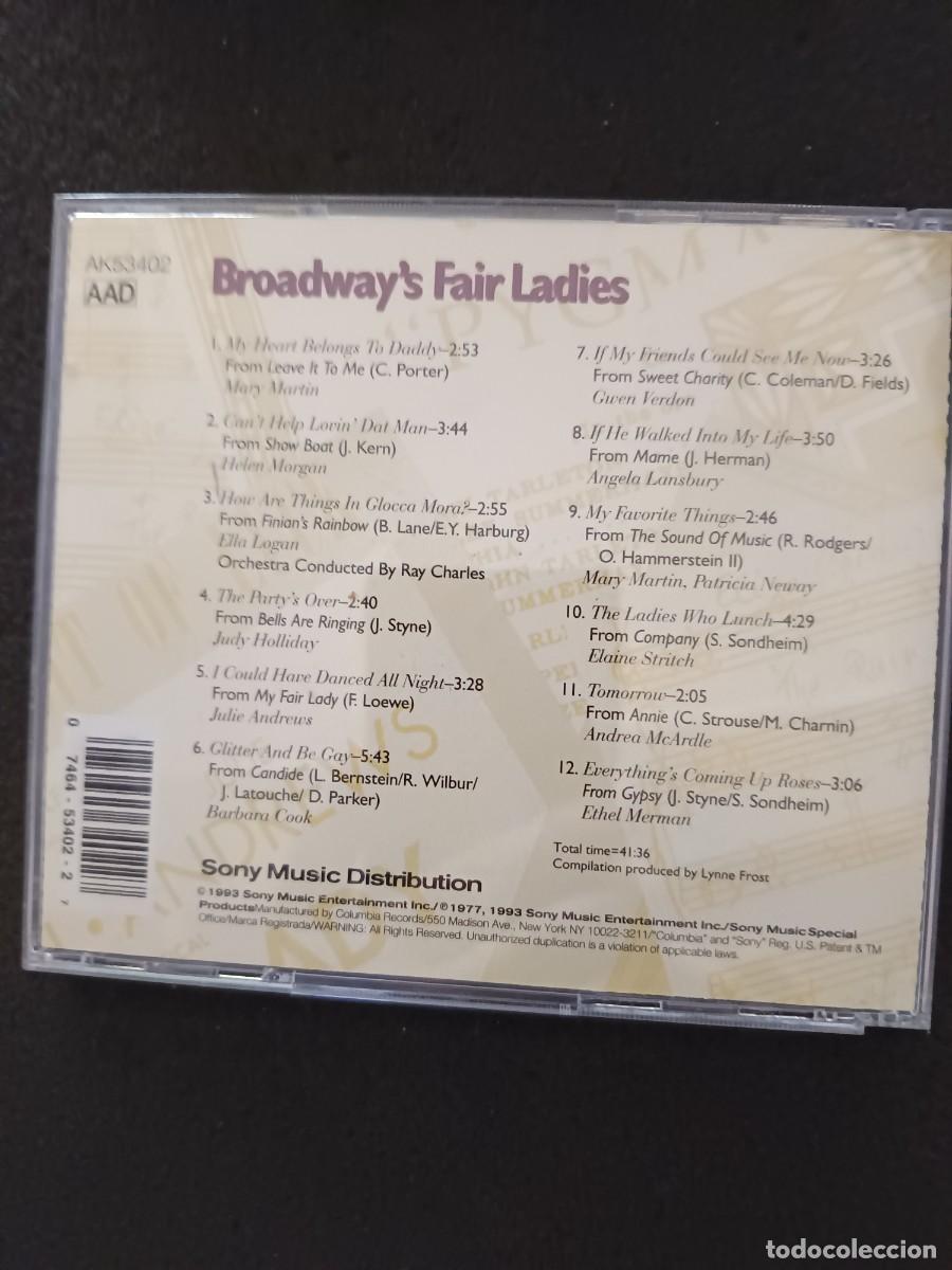 CDs de m&uacute;sica: BROADWAYS FAIRLADIES - Foto 2