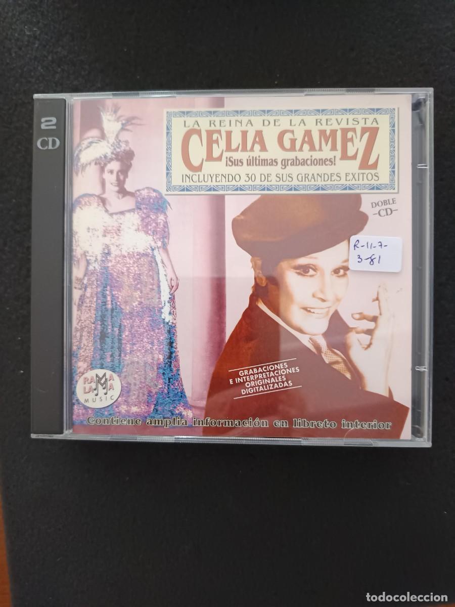 CDs de m&uacute;sica: 2 CD. CELIA GAMEZ. LA REINA DE LA REVISTA. &iexcl;SUS &Uacute;LTIMAS GRABACIONES! INCLUYENDOI 30 DE SUS GRANDES &Eacute;
