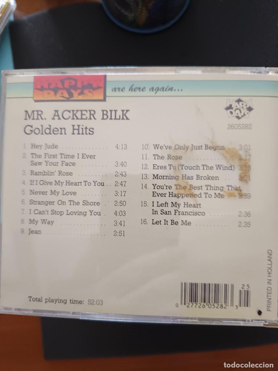 CDs de m&uacute;sica: MR. ACKER BILK. GOLDEN HITS - Foto 2