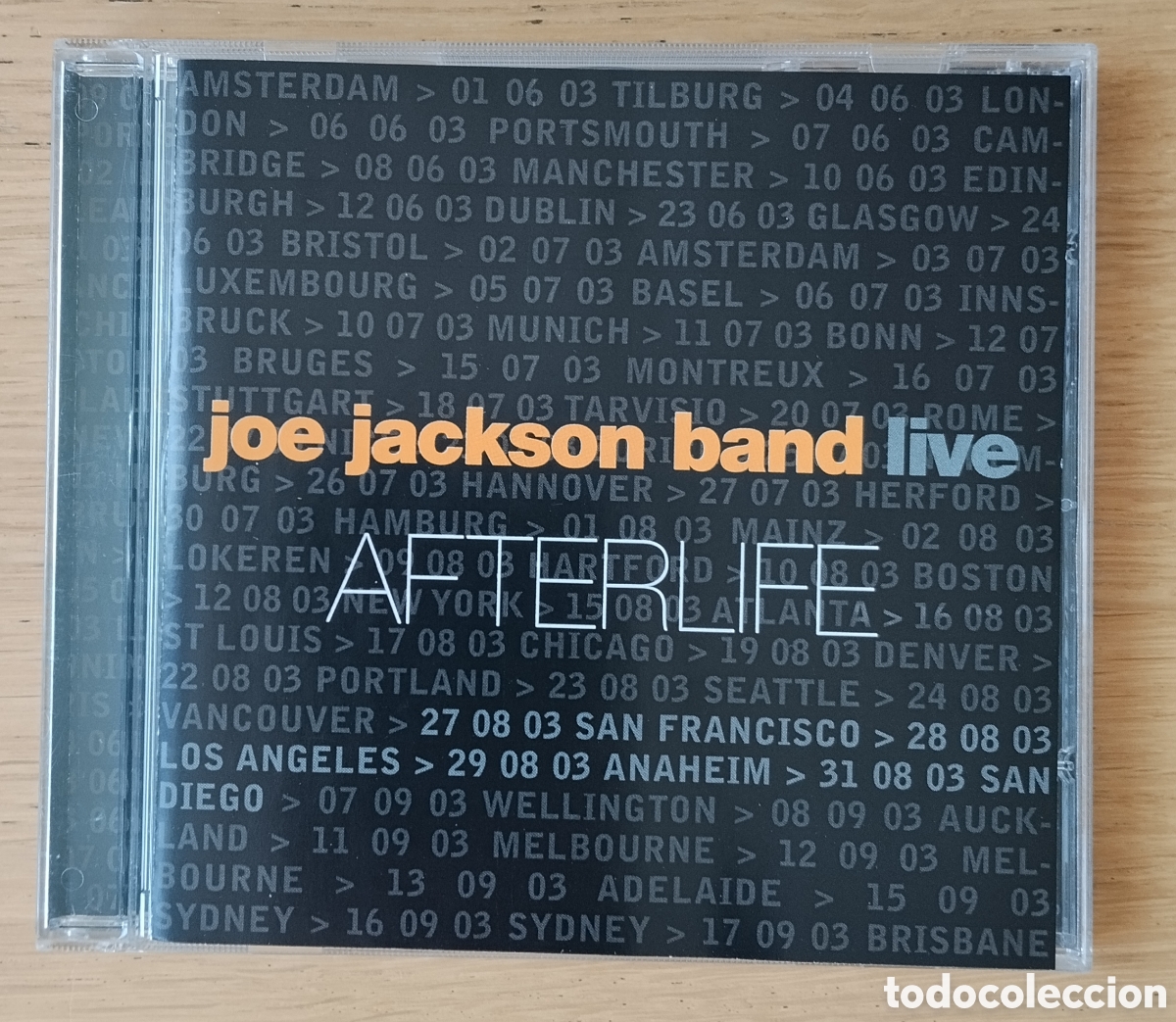 CDs de m&uacute;sica: JOE JACKSON BAND: &rdquo;AFTERLIFE&rdquo; CD 2004 - NEW WAVE - POP - ROCK