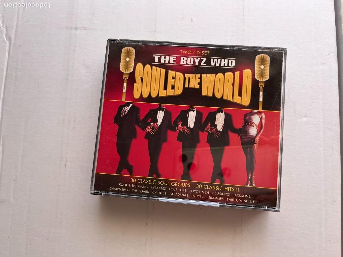 CDs de m&uacute;sica: THE BOYZ WHO SOULED THE WORLD CAJA GRANDE 2 CDS - CD MUSICA KREATEN