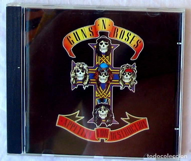 CDs de m&uacute;sica: GUNS N` ROSES - APPETITE FOR DESTRUCTION - CD CON CAJA DE PL&Aacute;STICO - VER DESCRIPCI&Oacute;N Y FOTOS