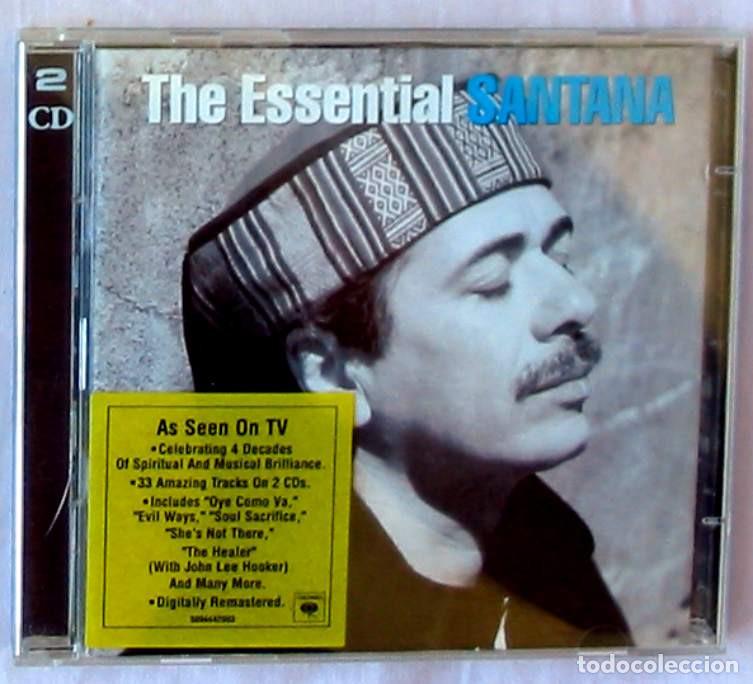 CDs de m&uacute;sica: SANTANA - THE ESSENTIAL - DOBLE CD CON CAJA DE PL&Aacute;STICO - VER DESCRIPCI&Oacute;N Y FOTOS
