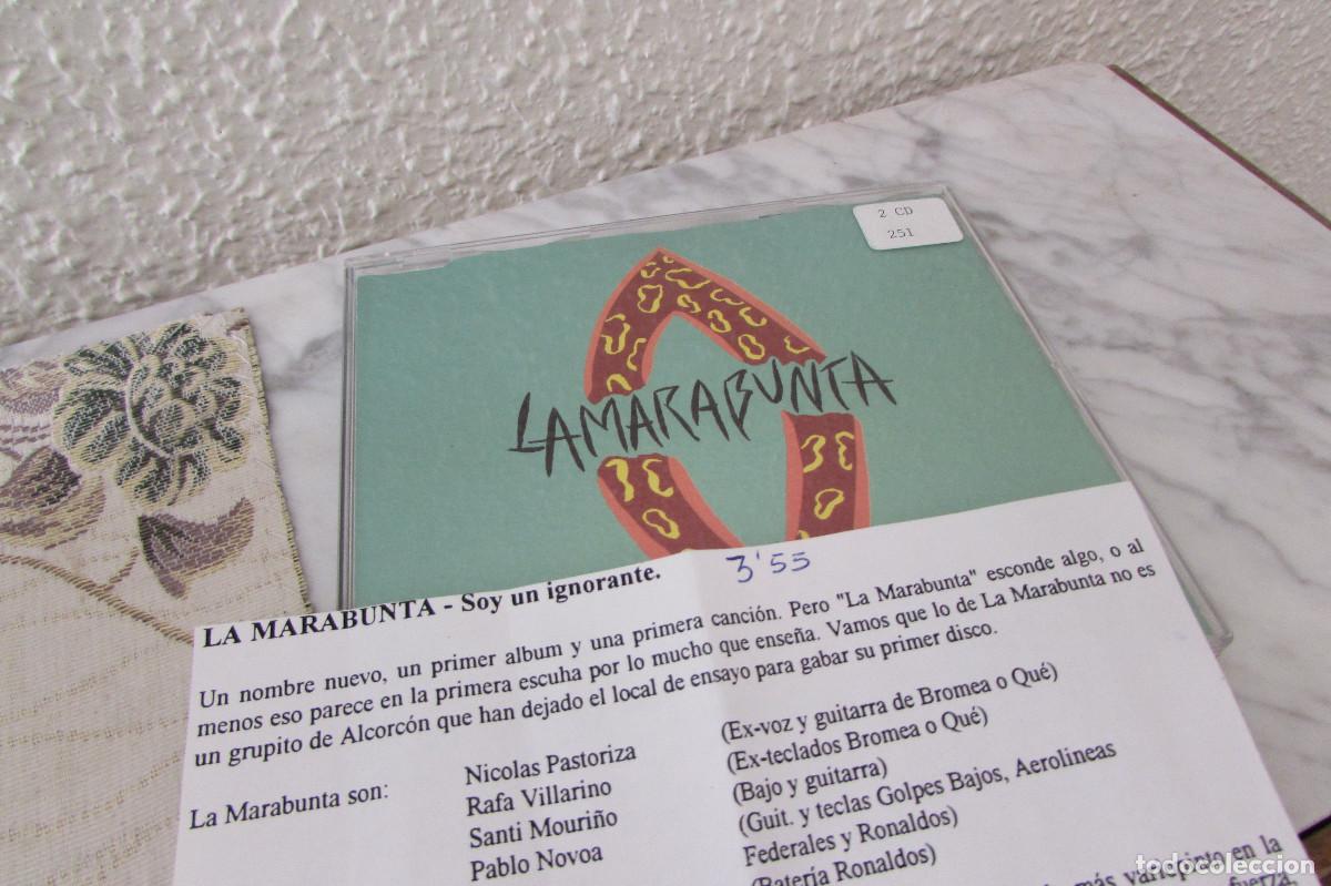 CDs de m&uacute;sica: La Marabunta - Soy un ignorante CD SINGLE CADENA 100 - Foto 1