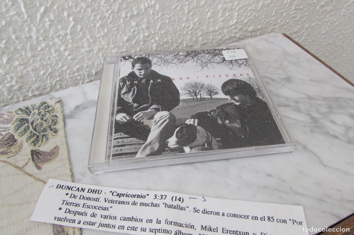 CDs de m&uacute;sica: DUNCAN DHU - PIEDRAS CD CADENA 100