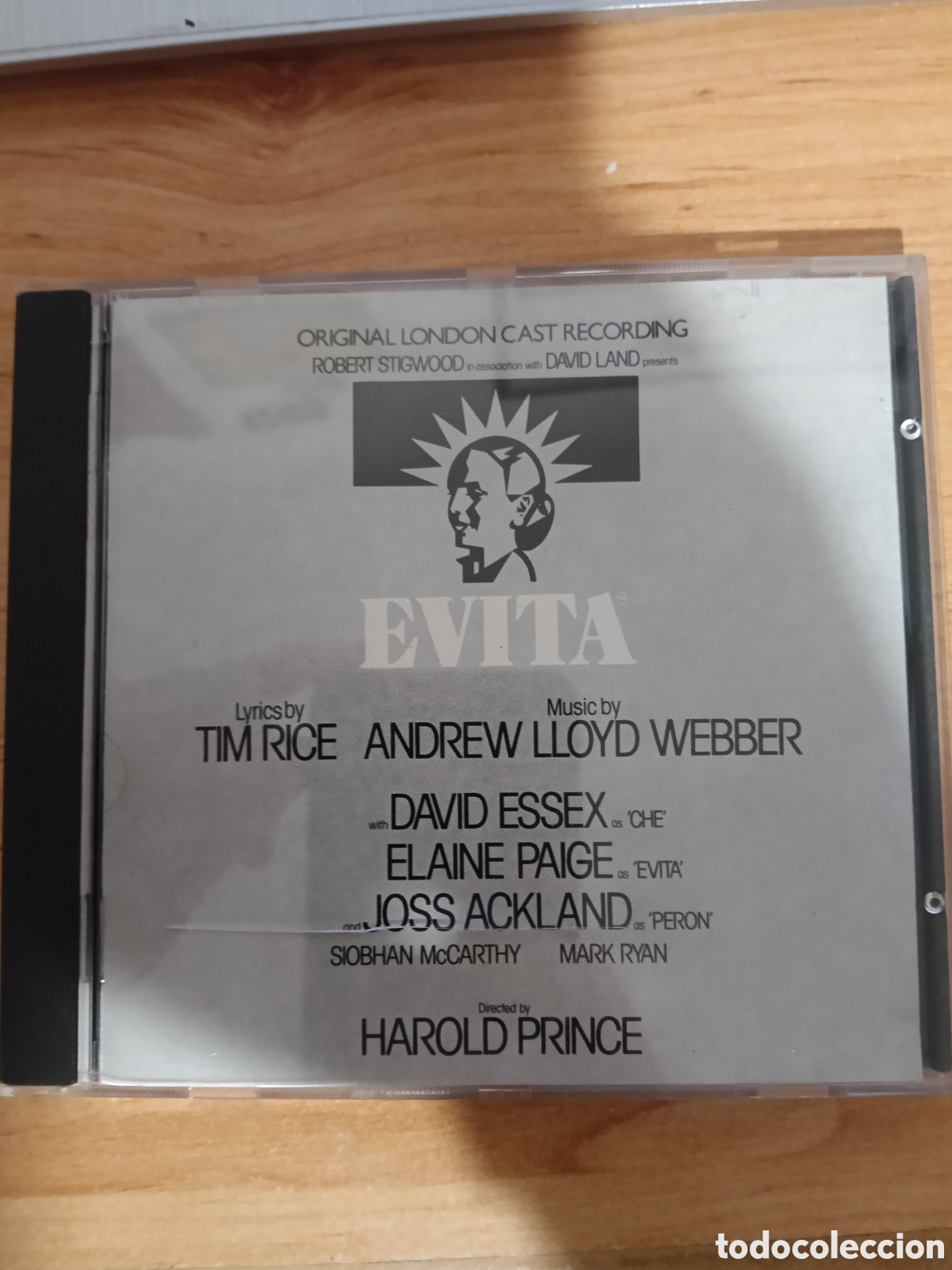 CDs de m&uacute;sica: cd Andrew Lloyd Webber And Tim Rice &ndash; Evita: Original London Cast Recording