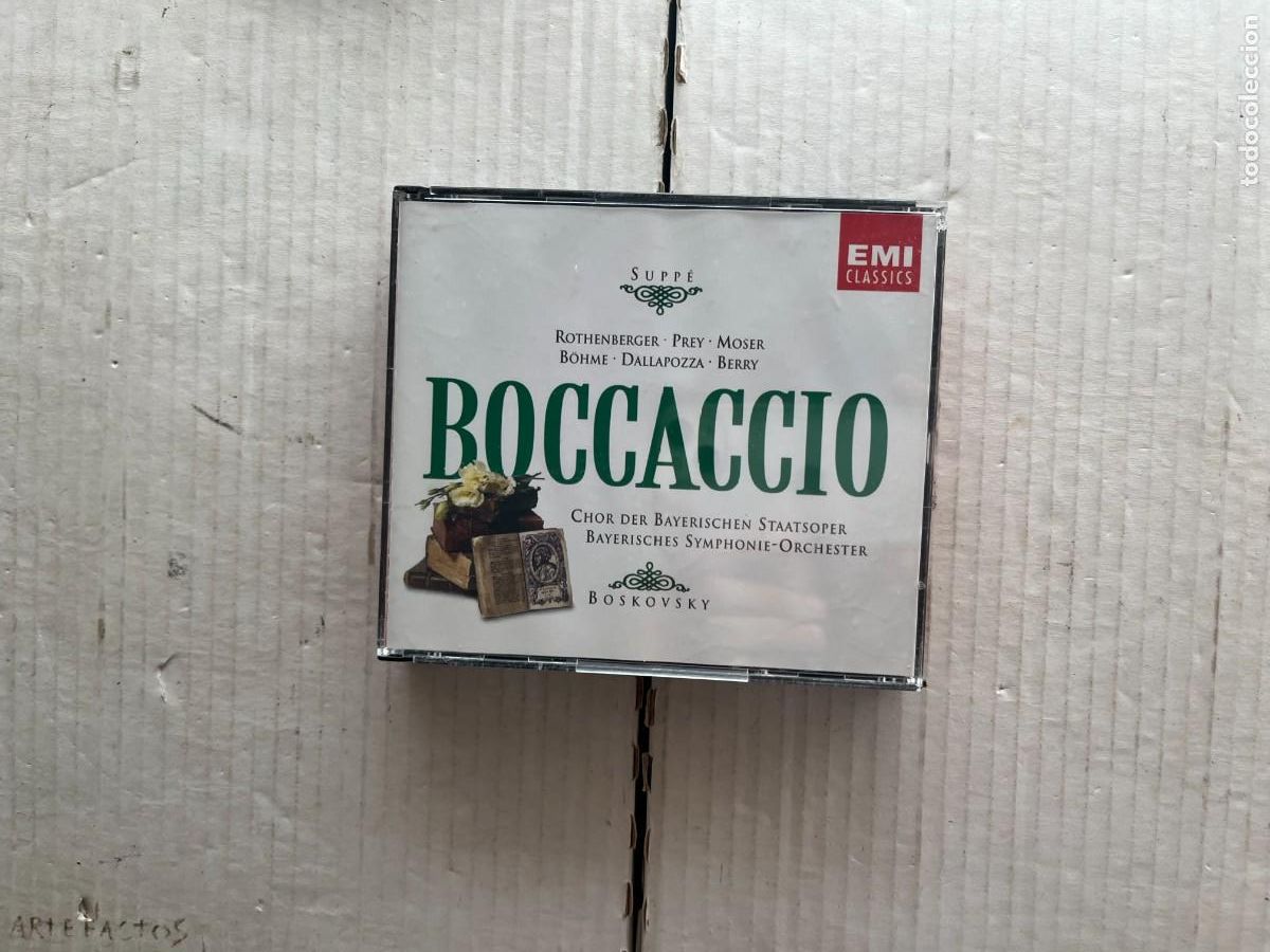 CDs de m&uacute;sica: SUPPE BOCACCIO BOSKOVSKY - CAJA GRANDE 2 CDS - CD MUSICA KREATEN