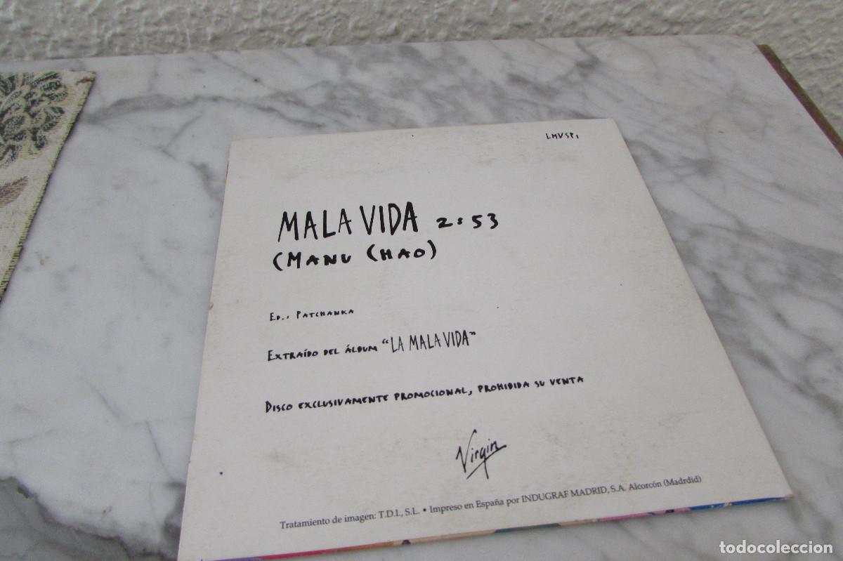 CDs de m&uacute;sica: Manu Chao - La mala vida 1 track - Foto 2