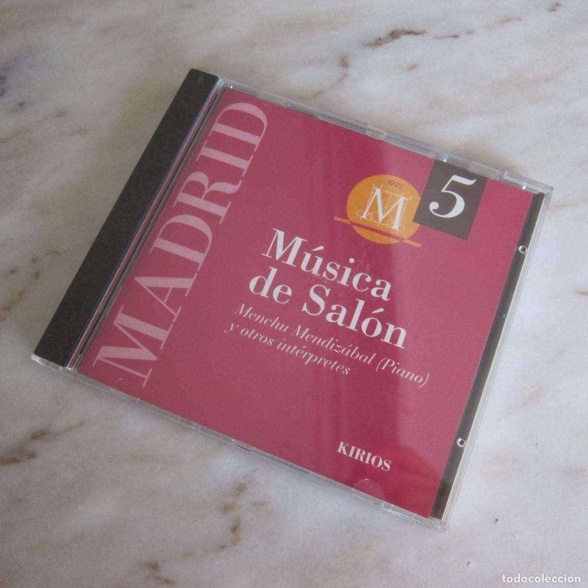 CDs de m&uacute;sica: M&Uacute;SICA DE SAL&Oacute;N - MENCHU MENDIZABAL Y OTROS INT&Eacute;RPRETES (KIRIOS) CD