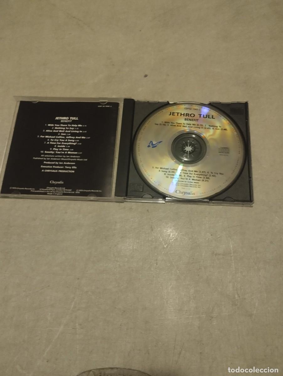 CDs de m&uacute;sica: JETHRO TULL CD BENEFIT - Foto 2