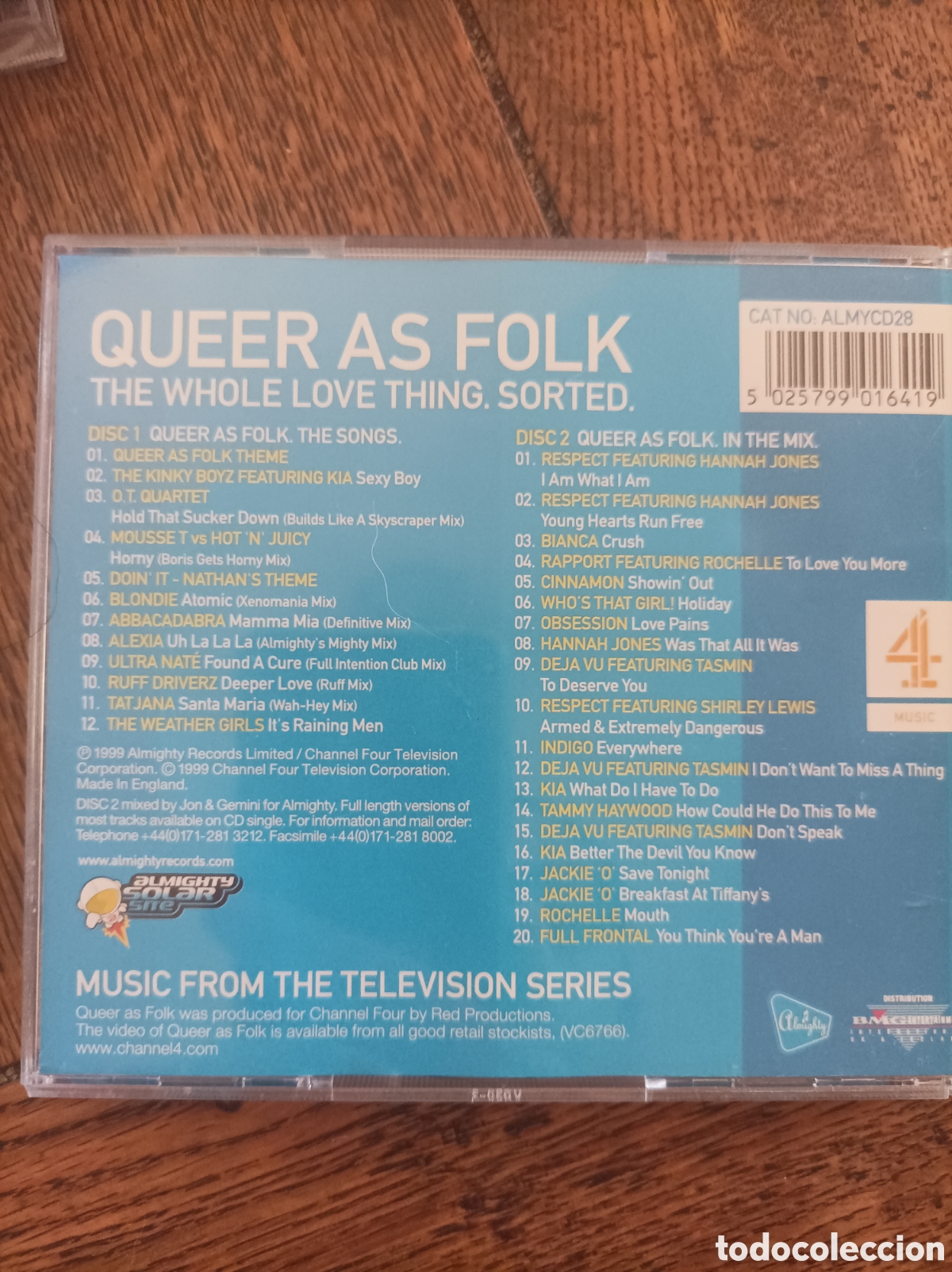 CDs de m&uacute;sica: Queer as folk. 2 Cds. - Foto 2