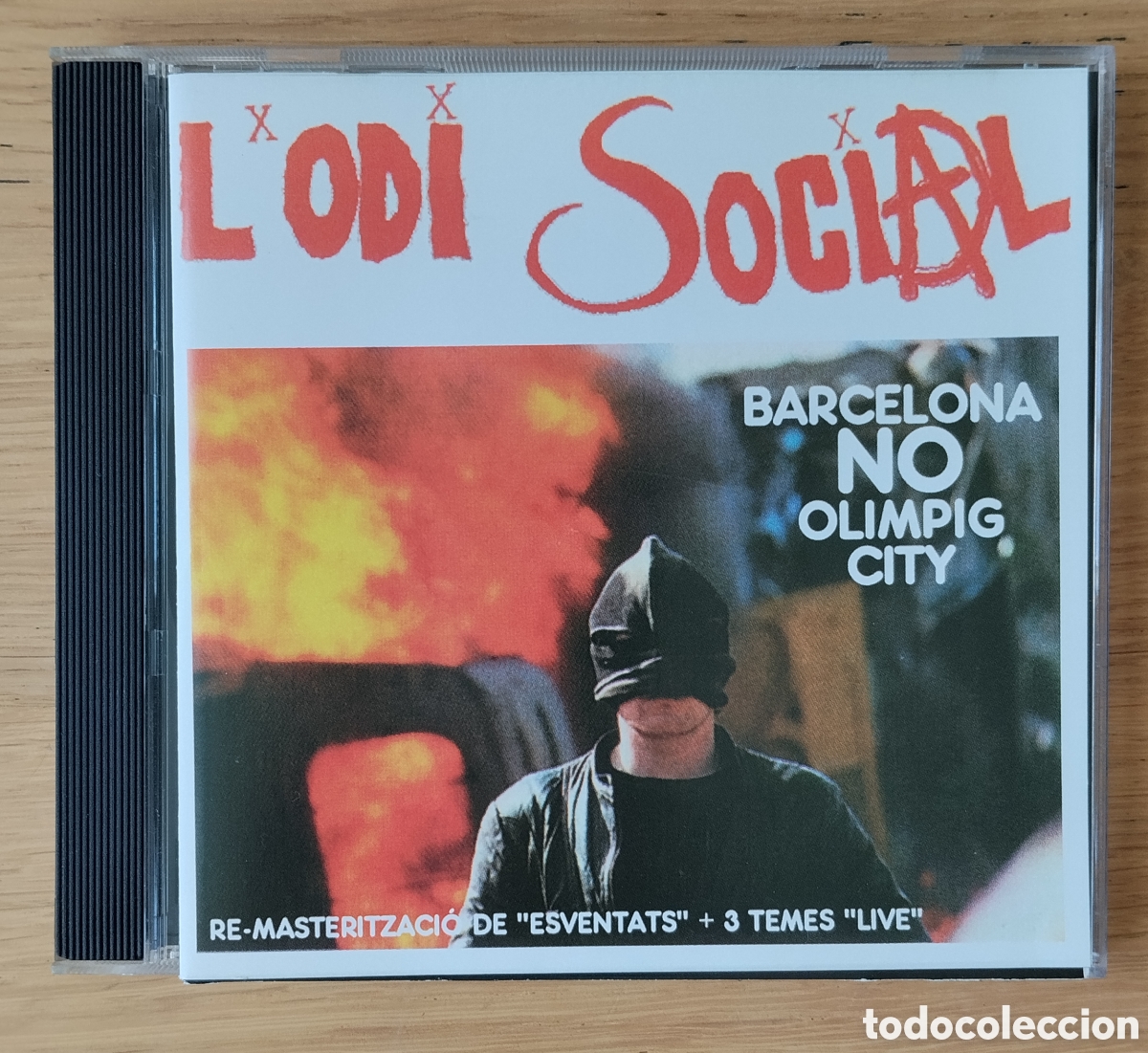 CDs de m&uacute;sica: L'ODI SOCIAL: &rdquo;BARCELONA NO OLYMPIG CITY&rdquo; CD 2001 - HARDCORE PUNK