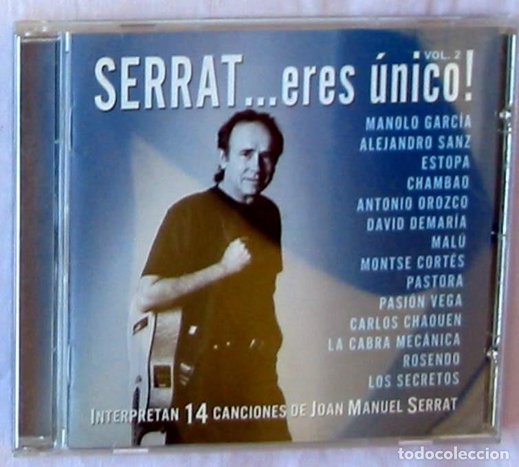 CDs de m&uacute;sica: SERRAT ... ERES &Uacute;NICO / VOL 2 - CD EN CAJA - VER DESCRIPCI&Oacute;N Y FOTOS