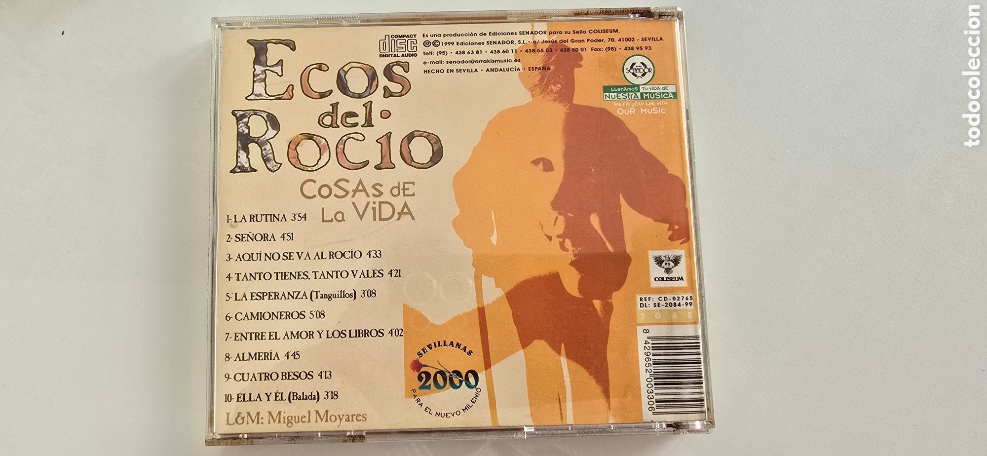 CDs de m&uacute;sica: ECOS DEL ROC&Iacute;O (COSAS DE LA VIDA) - Foto 3