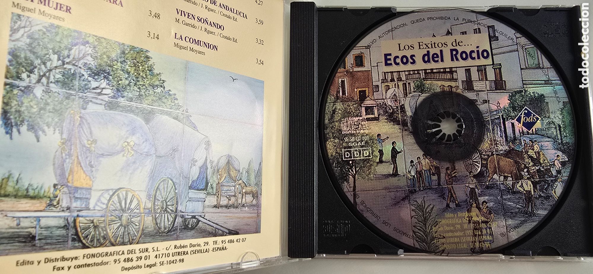 CDs de m&uacute;sica: LOS EXITOS DE ECOS DEL ROCIO - Foto 2