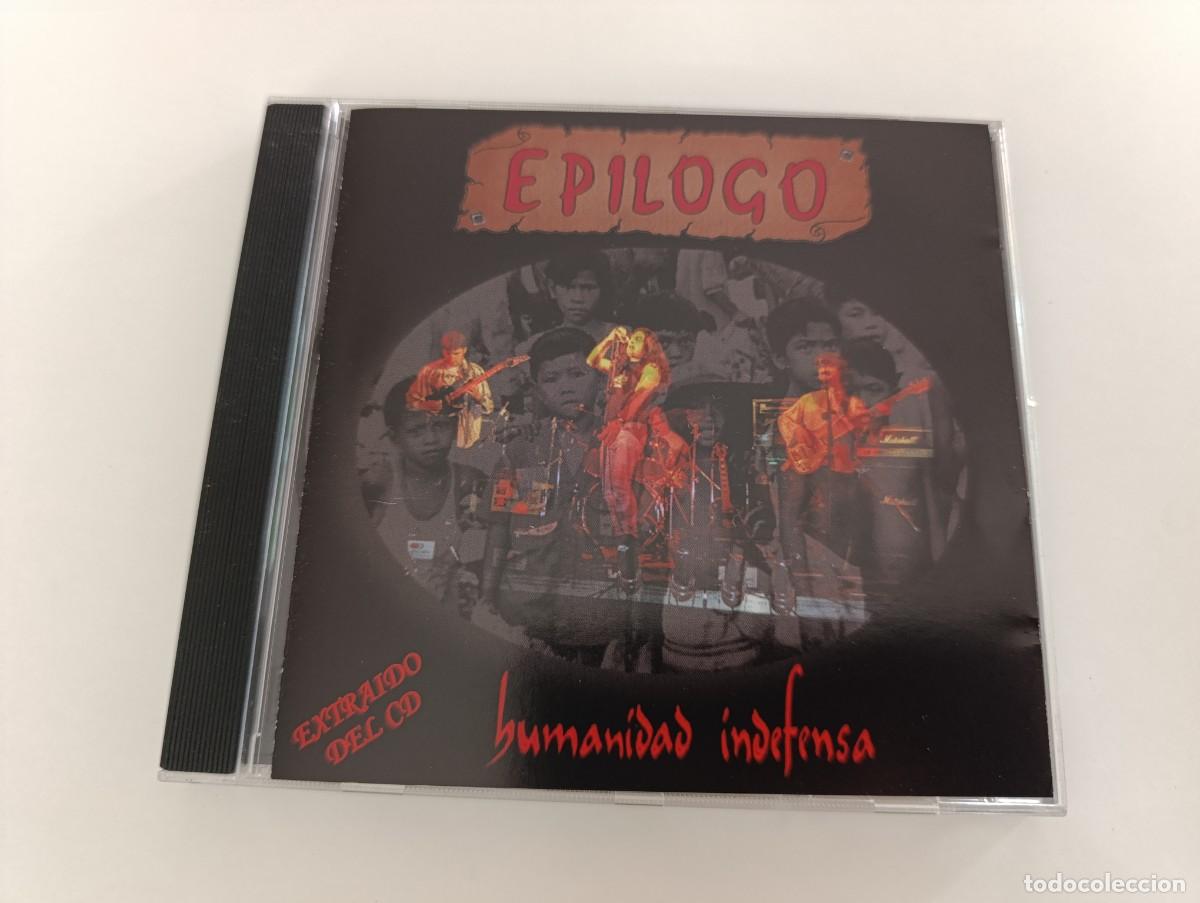 CDs de m&uacute;sica: EP&Iacute;LOGO 'Humanidad Indefensa' CD Single 2004 banda de rock de Toledo