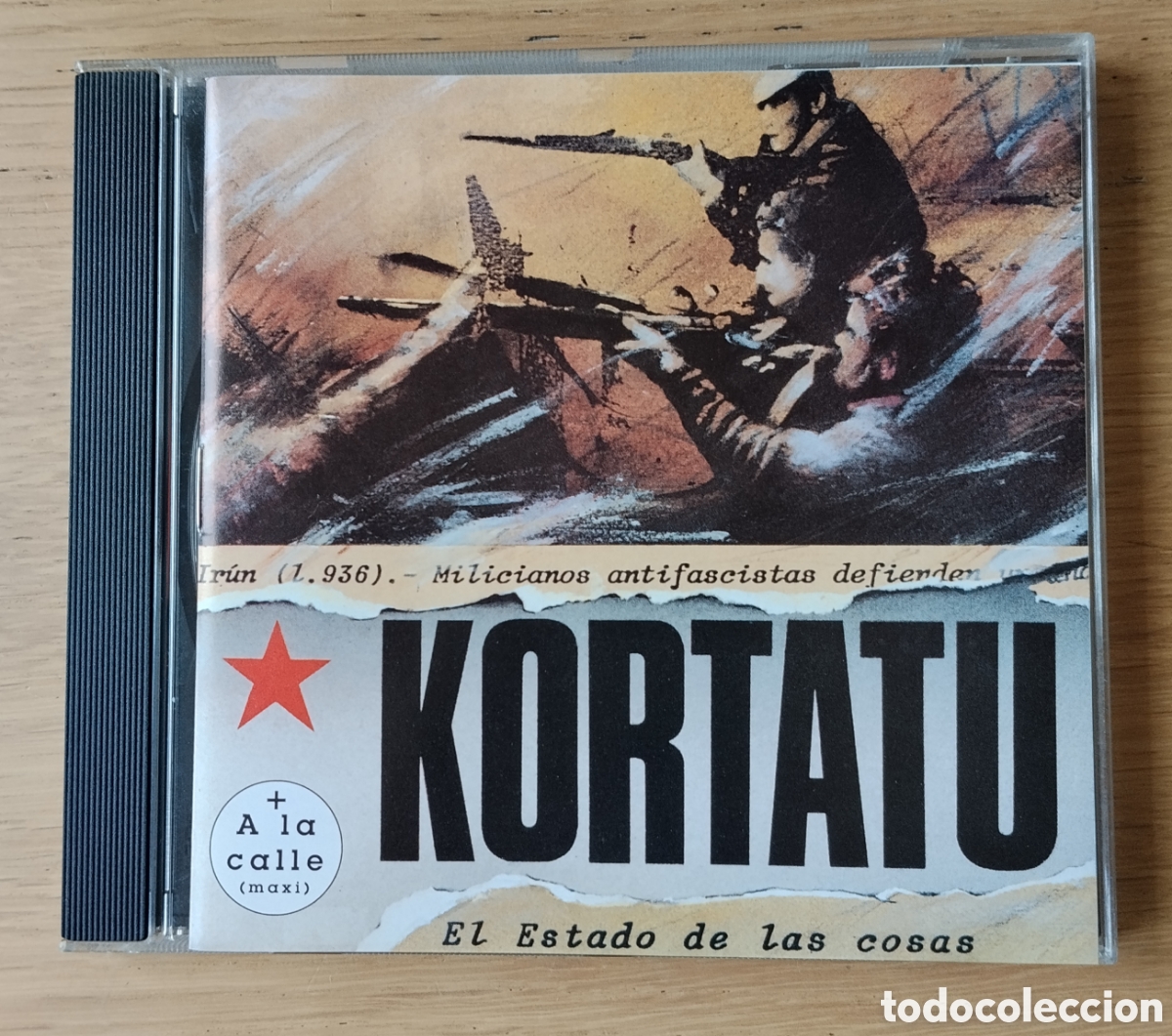 CDs de m&uacute;sica: KORTATU: &rdquo;EL ESTADO DE LAS COSAS + A LA CALLE&rdquo; CD 1998- PUNK - ROCK