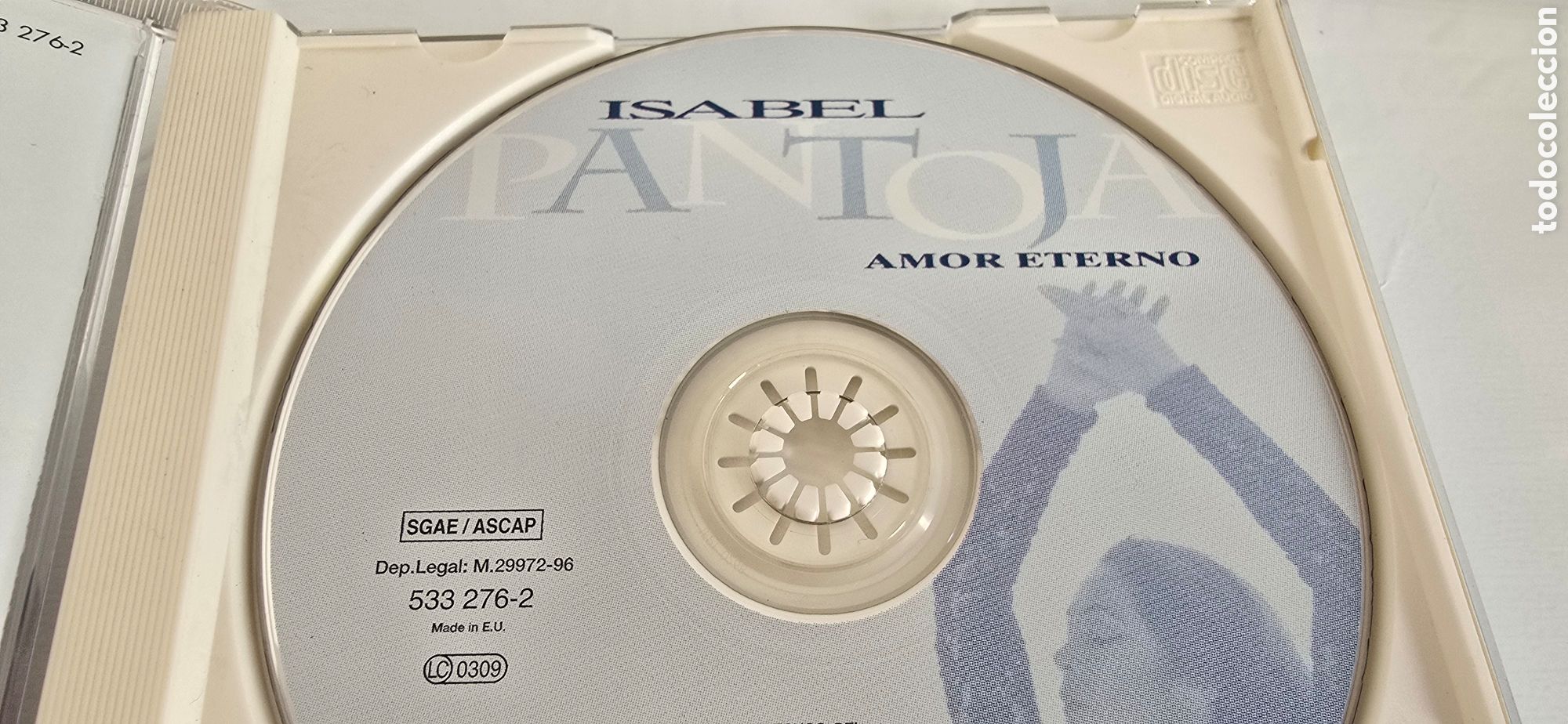 CDs de m&uacute;sica: ISABEL PANTOJA. Amor eterno. - Foto 3