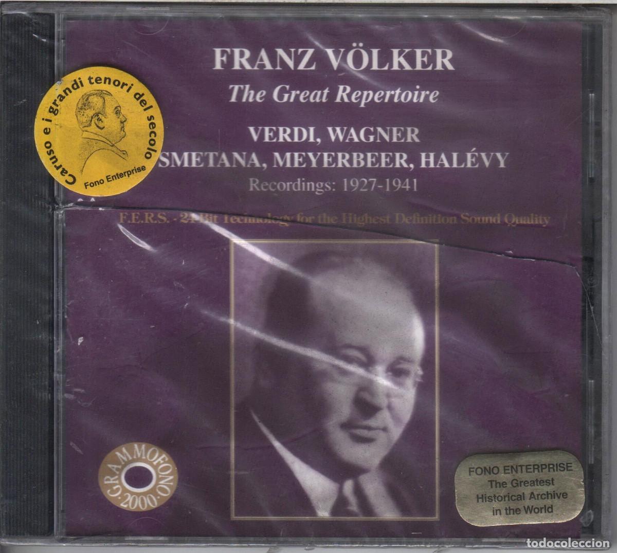 Musik-CDs: Franz V&ouml;lker - The Great Repertoire (1927-41) Nuevo precintado