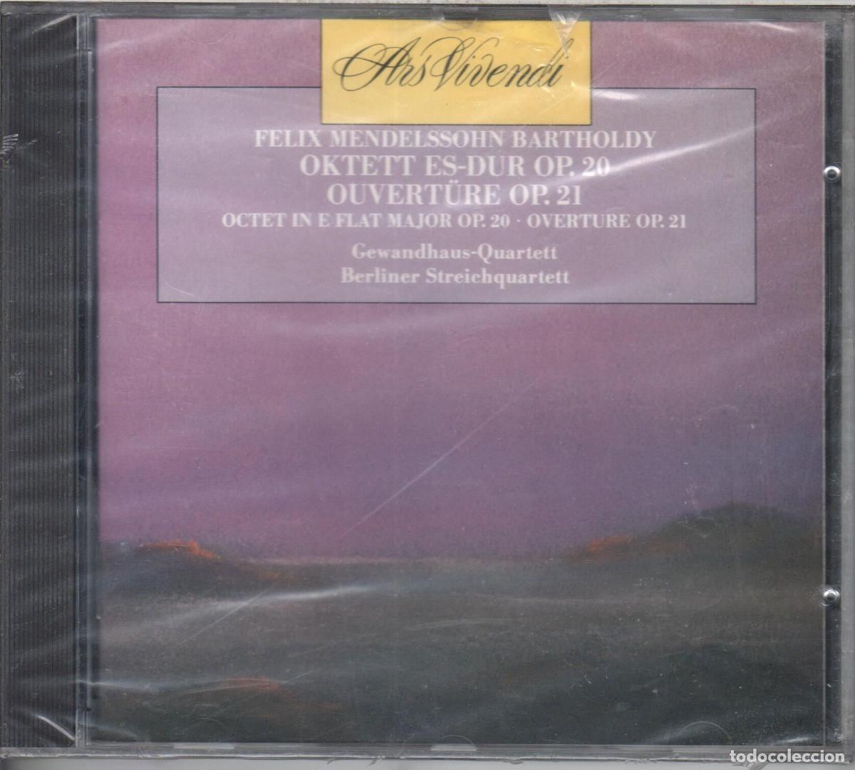 Musik-CDs: Mendelssohn. Octeto, Op.20. Obertura, Op.21 Staatskapelle Berlin Nuevo precintado