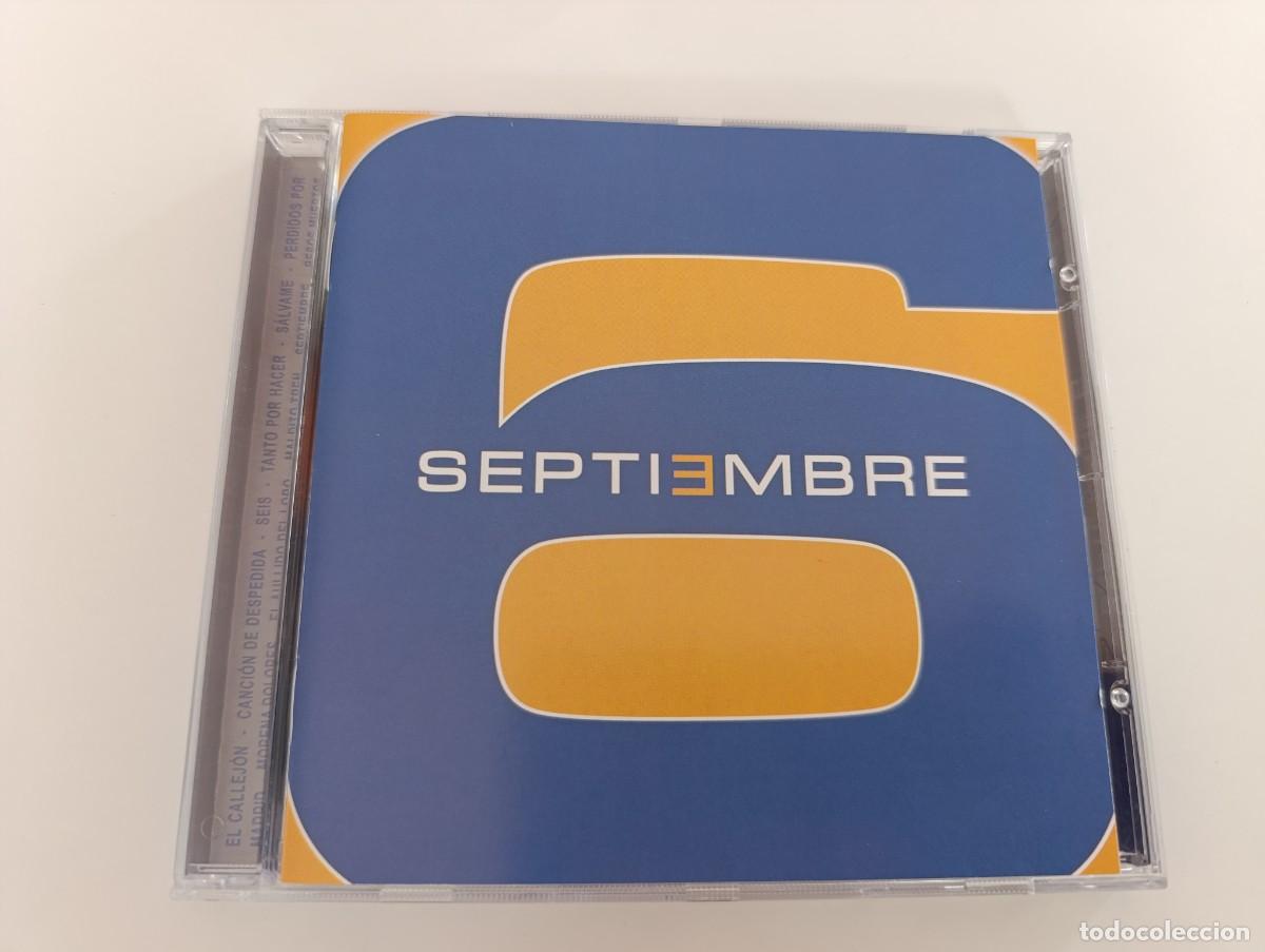 CDs de m&uacute;sica: SEPTIEMBRE '6' CD &Aacute;lbum 2006 banda de pop rock de Ciudad Real