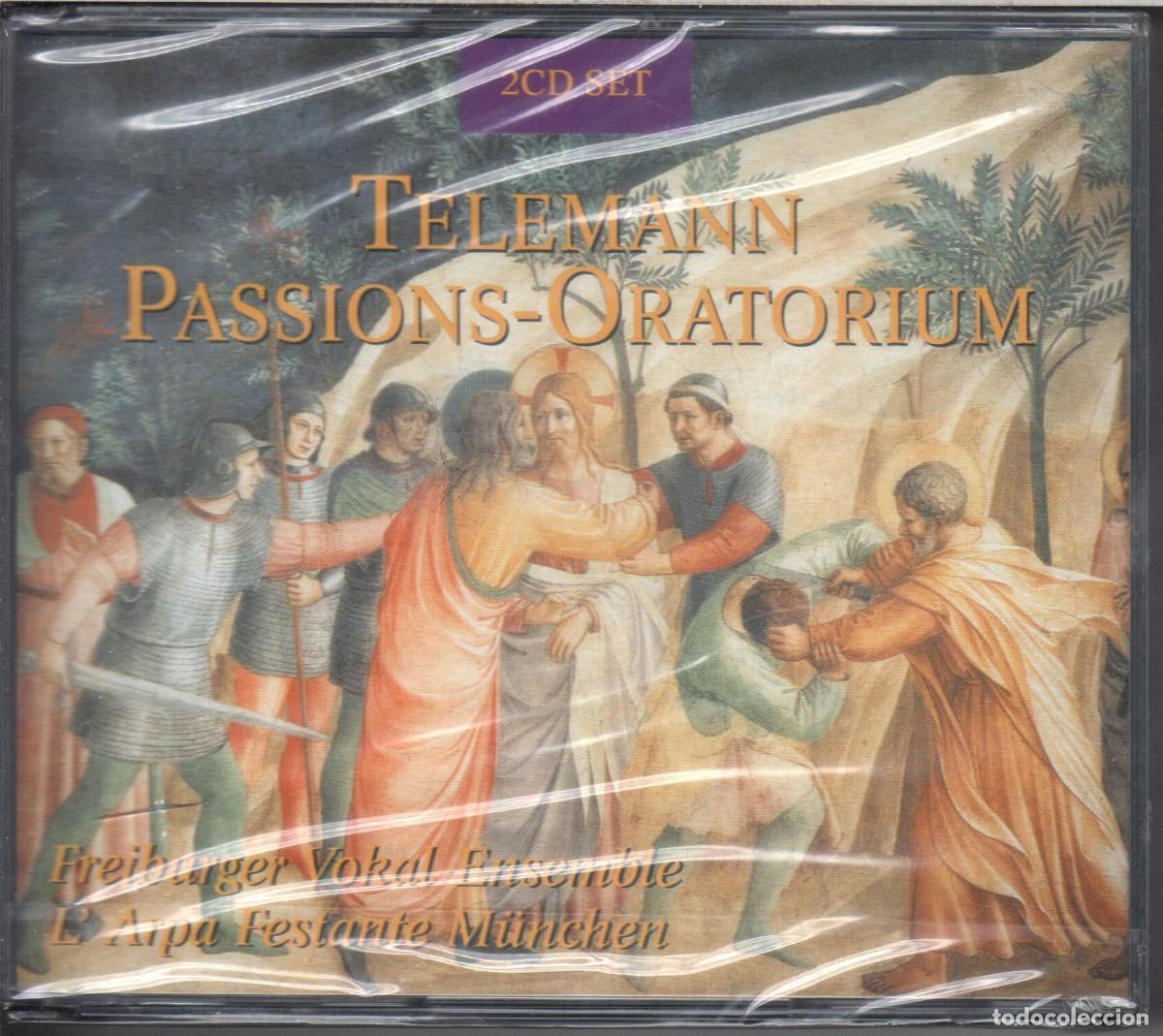 CD di Musica: Telemann: Passions-Oratorium 2CDs Nuevo precintado