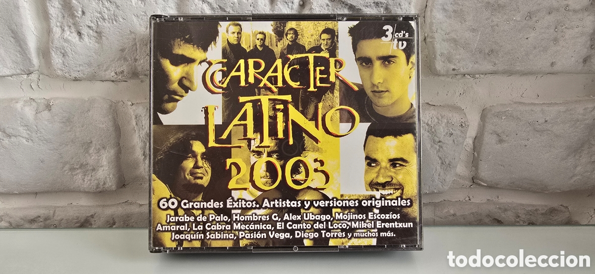 Musik-CDs: CAR&Aacute;CTER LATINO 2003 (Triple CD)