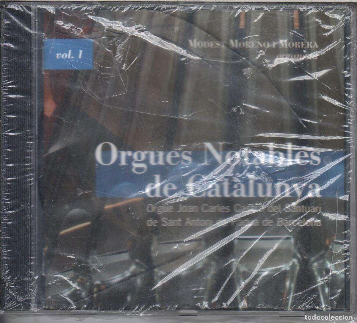CD de M&uacute;sica: &Oacute;rganos notables de Catalu&ntilde;a Modest Moreno Nuevo precintado