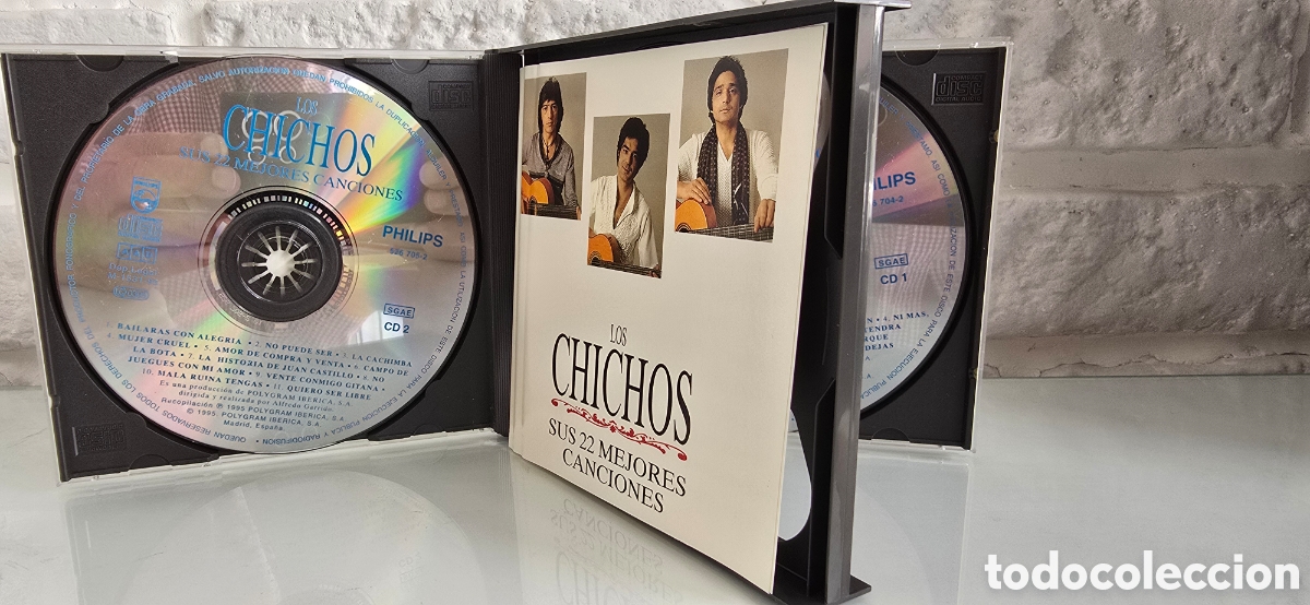 CDs de m&uacute;sica: LOS CHICHOS. Album doble - Foto 2