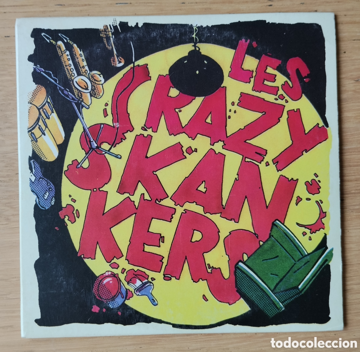 CDs de m&uacute;sica: LES CRAZY SKANKERS: &rdquo; LES CRAZY SKANKERS&rdquo; CD-EP 1996 - SKA - ROCKSTEADY - REGGAE