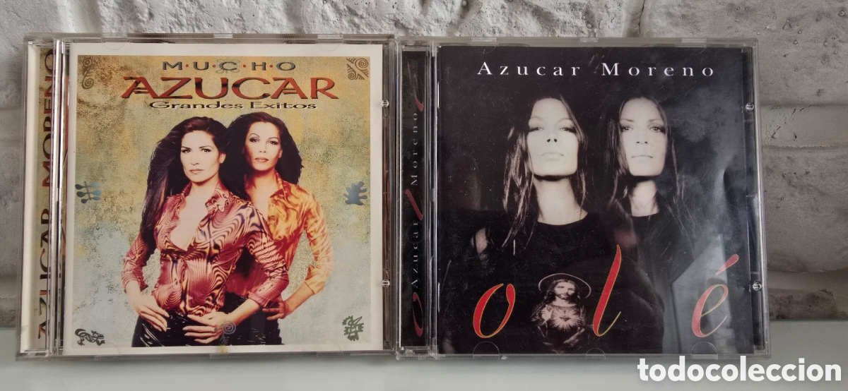 CDs de m&uacute;sica: 2 CDs AZUCAR MORENO (ol&eacute; y mucho az&uacute;car)