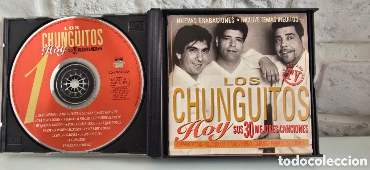 CDs de m&uacute;sica: LOS CHUNGUITOS (Album doble)