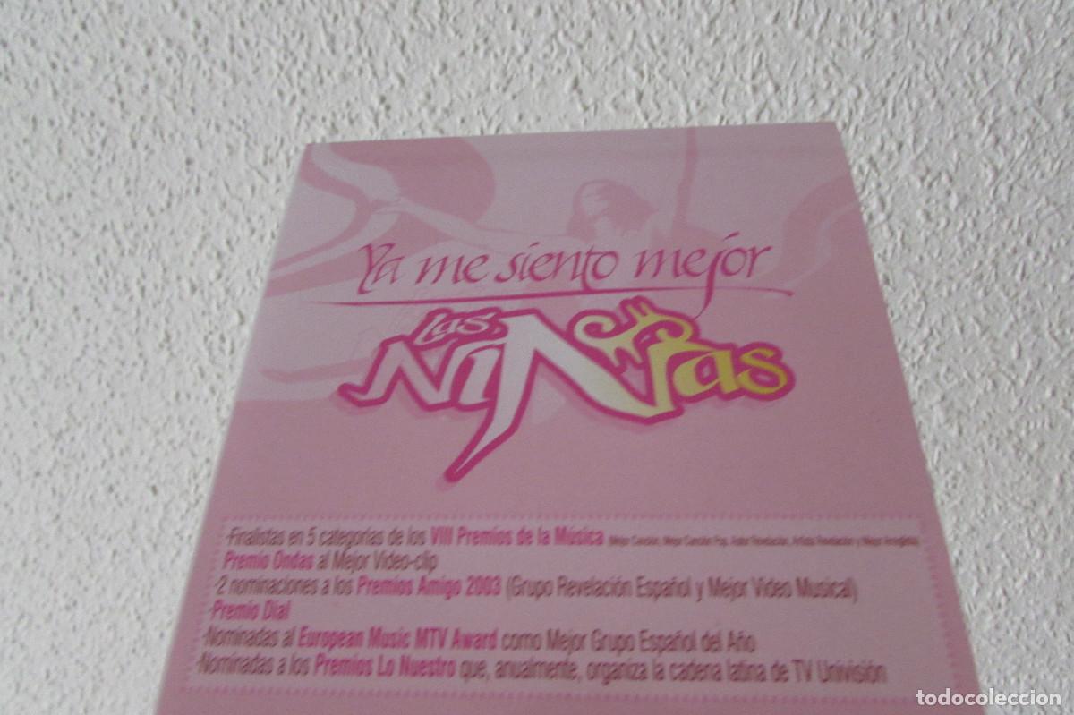 CDs de m&uacute;sica: LAS NI&Ntilde;AS - YA ME SIENTO MEJOR CD SINGLE