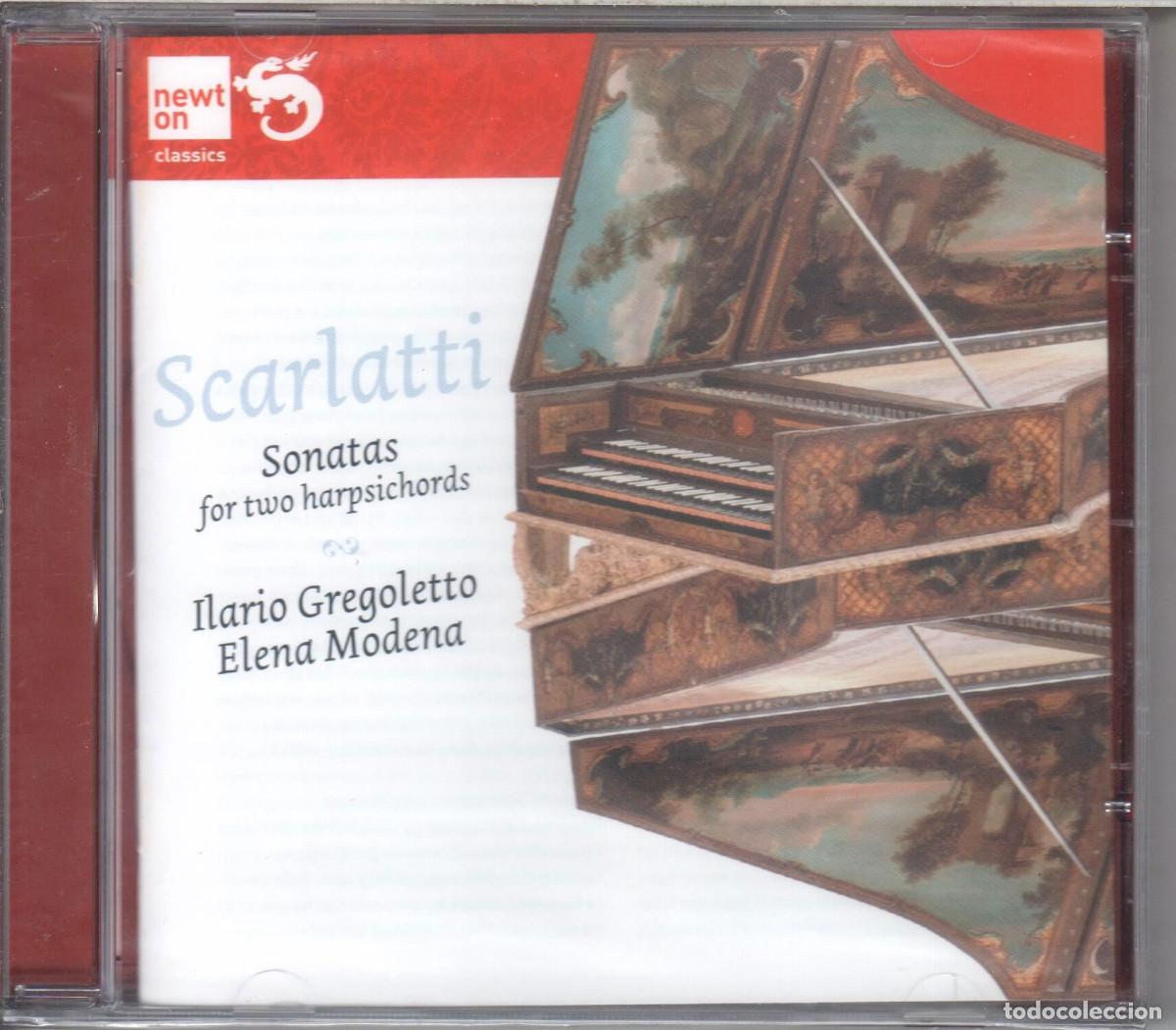 CDs de m&uacute;sica: Domenico Scarlatti. Sonatas para dos claves Gregoletto- Modena Nuevo precintado