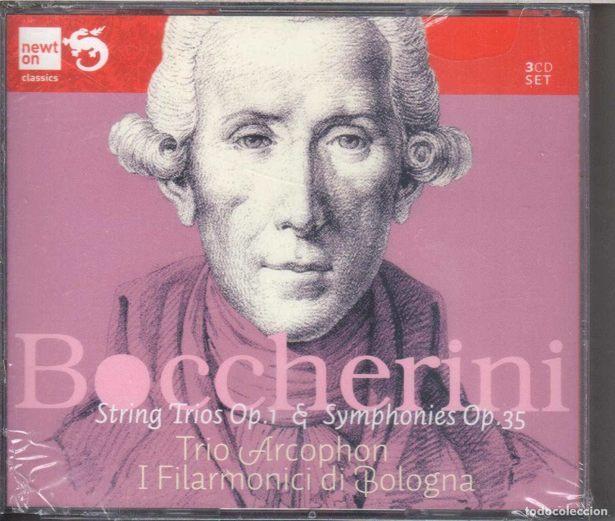 CDs de m&uacute;sica: Boccherini: Trios, Op. 1, Sinfon&iacute;as Op. 35 3 CDs Nuevo precintado
