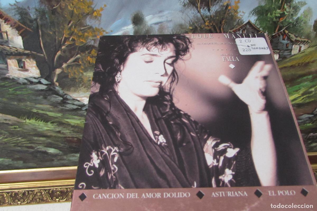 CDs de m&uacute;sica: Lole Y Manuel Con Orquesta Sinfonica de Londres*Cantan A Manuel De Falla CD SINGLE 3 TEMAS MUY RARO
