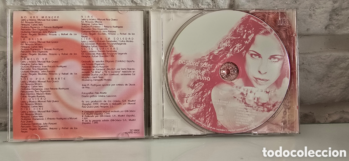 CDs de m&uacute;sica: PASTORA SOLER (Fuente de luna) - Foto 2