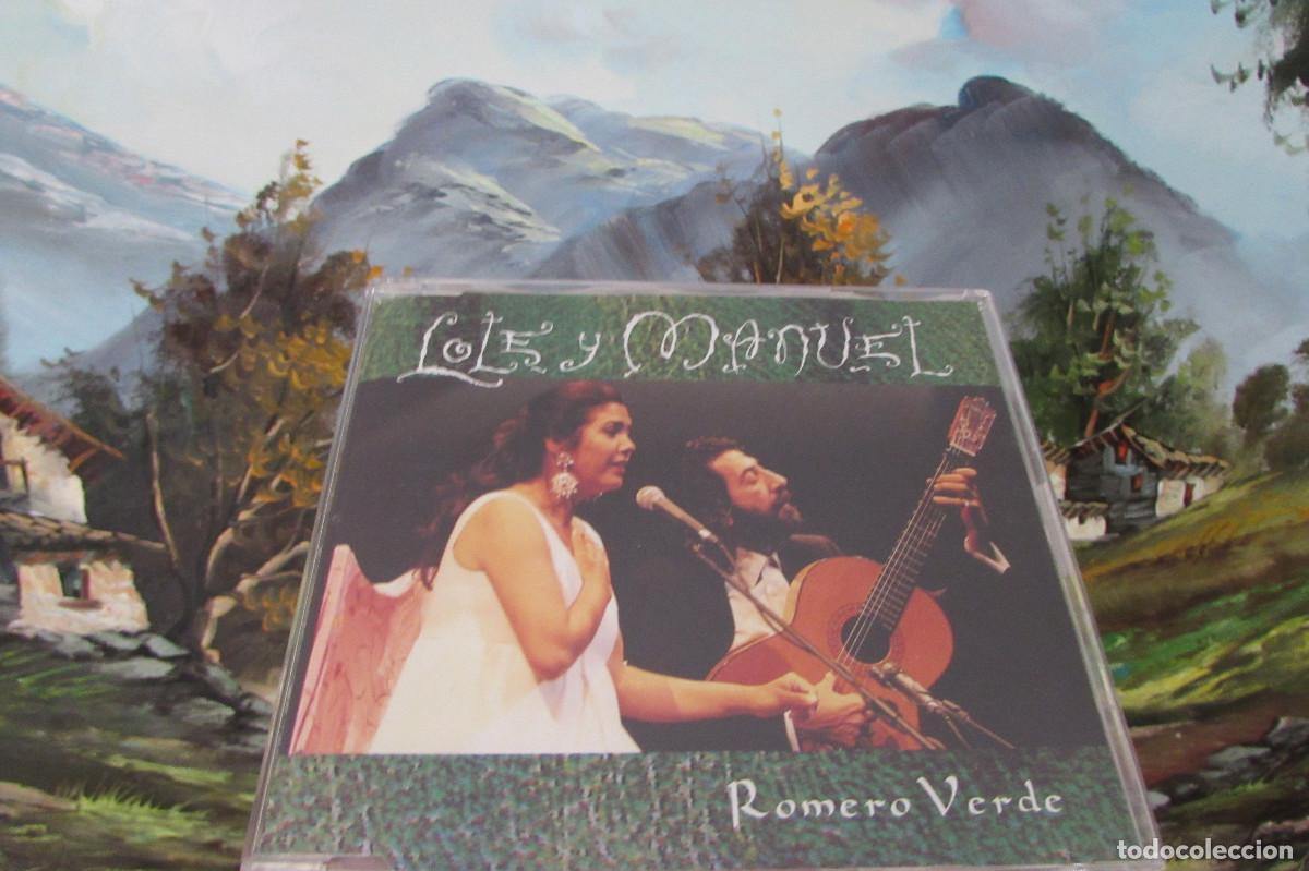 CDs de m&uacute;sica: LOLE Y MANUEL / ROMERO VERDE CD SINGLE - Foto 1