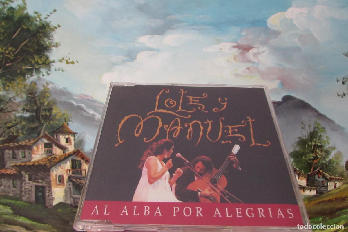 CDs de m&uacute;sica: LOLE Y MANUEL AL ALBA POR ALEGRIAS CD SINGLE