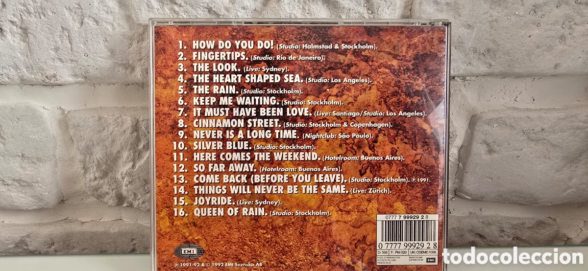 CDs de m&uacute;sica: CD de ROXETTE TOURISM - Foto 3