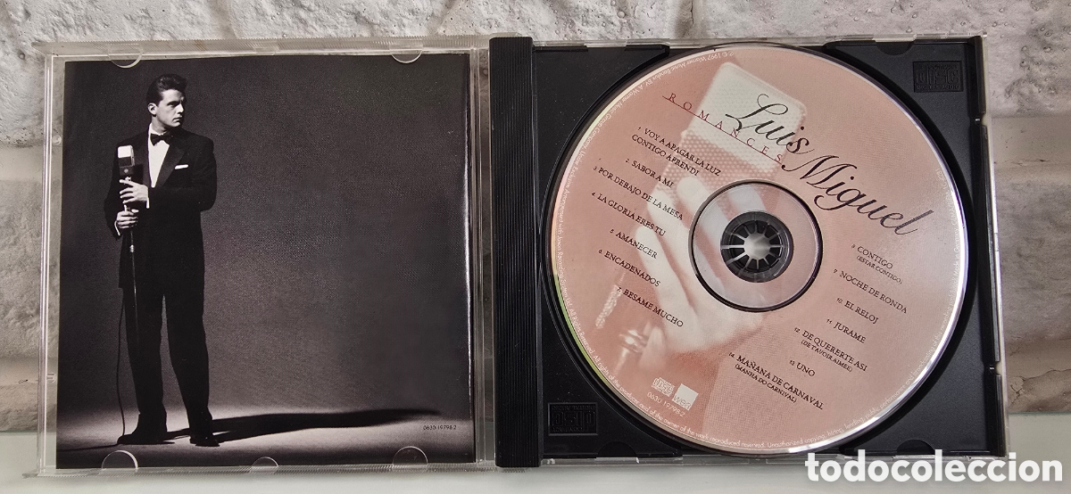 CDs de m&uacute;sica: LUIS MIGUEL (Cd Romances) - Foto 1