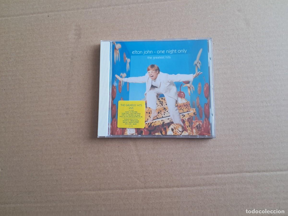 CDs de m&uacute;sica: ELTON JOHN - ONE NIGHT ONLY THE GREATEST HITS LIVE CD 2000