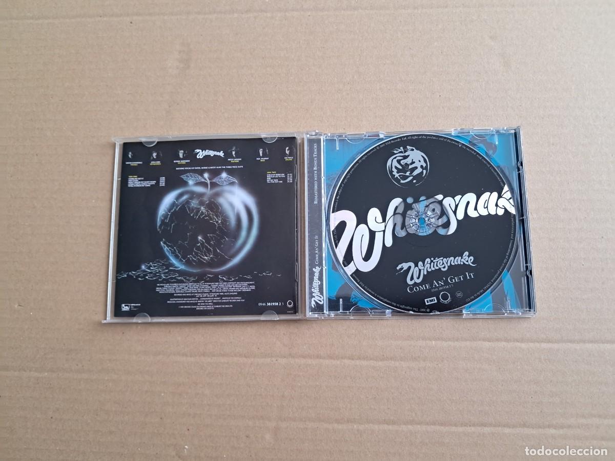 CDs de m&uacute;sica: WHITESNAKE - COME AN GET IT CD 2007 - Foto 2