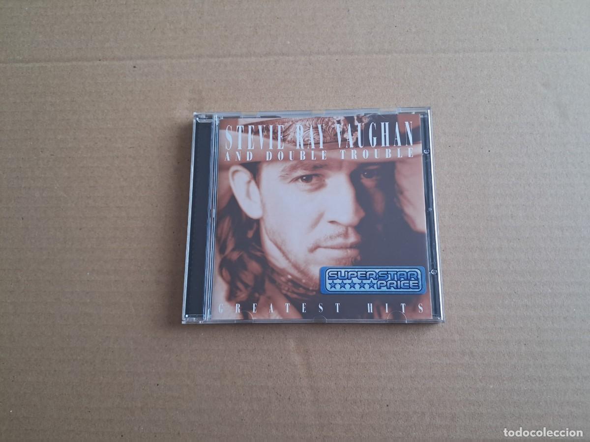 CDs de m&uacute;sica: STEVE RAY VAUGHAN AND DOUBLE TROUBLE - GREATEST HITS CD 1995