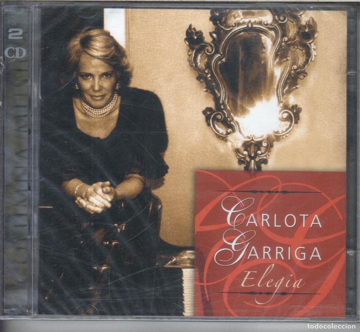 CDs de m&uacute;sica: Carlota Garriga: Eleg&iacute;a 2 CDs Nuevo precintado