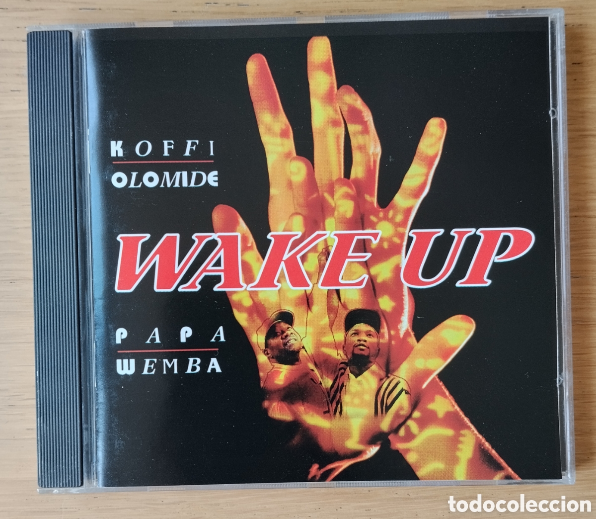 CDs de m&uacute;sica: KOFFI OLOMIDE, PAPA WEMBA: &rdquo; WAKE UP&rdquo; CD 1996 -AFRO - GRIOT